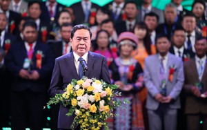 Phó Chủ tịch Thường trực Quốc hội Trần Thanh Mẫn phát biểu tại Lễ tôn vinh Nông dân xuất sắc và HTX tiêu biểu
