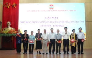Trung ương Hội Nông dân Việt Nam gặp mặt cán bộ hưu trí nhân dịp kỷ niệm 93 năm Ngày thành lập Hội NDVN