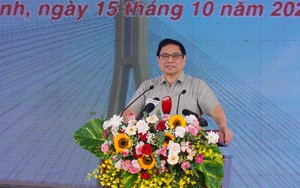 Video: Thủ tướng Phạm Minh Chính dự lễ khởi công cầu Đại Ngãi nối Trà Vinh - Sóc Trăng