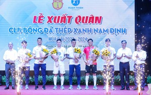 Thép xanh Nam Định đặt mục tiêu cao tại V.League 2023/2024