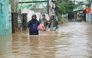 Mưa lớn, nhiều khu dân cư tại Đà Nẵng tái ngập 