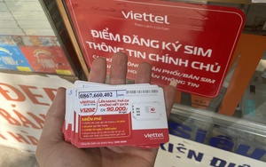 SIM kích hoạt sẵn vẫn bán tràn lan