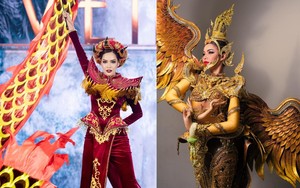 Phần thi trang phục dân tộc Miss Grand International 2023: Lê Hoàng Phương, mỹ nhân Thái Lan nổi bật nhất?