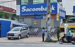 Chi nhánh Sacombank ở TP.HCM nghi bị cướp
