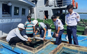 Tàu chở 80.000 lít dầu bị Cảnh sát biển bắt giữ