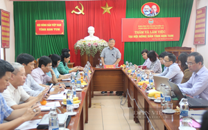 Trung ương Hội Nông dân Việt Nam kiểm tra công tác Hội và phong trào nông dân tỉnh Kon Tum