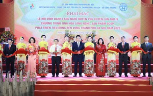 Hà Nội: 100 doanh nghiệp, 220 gian hàng tham gia Lễ hội vinh danh làng nghề huyện Phú Xuyên lần thứ IV năm 2023