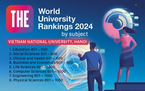 Trường duy nhất ở Việt Nam được xếp hạng thế giới lĩnh vực Giáo dục năm 2024