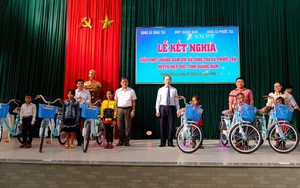 VNPT Quảng Nam trao 30 xe đạp cho học sinh nghèo