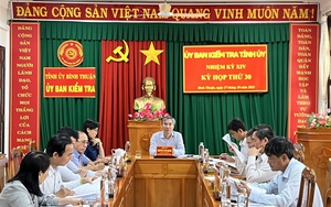 Bình Thuận: Kiểm tra khi có dấu hiệu vi phạm liên quan đến dự án gói thầu mua sắm tài sản với AIC 