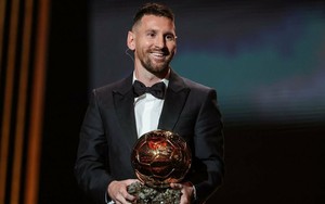 Messi lần thứ 8 giành danh hiệu Quả bóng Vàng