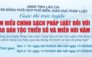Lào Cai: Phát động Cuộc thi “Tìm hiểu chính sách, pháp luật đối với đồng bào dân tộc thiểu số và miền núi”
