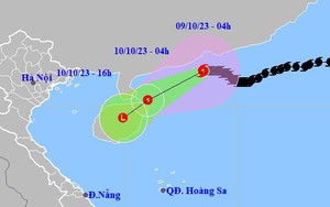 Bão số 4 đang di chuyển rất chậm, khi nào bão số 4 sẽ suy yếu thành áp thấp nhiệt đới?