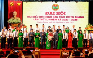 Bà Đào Thị Mai tái đắc cử Chủ tịch Hội Nông dân tỉnh Tuyên Quang khóa X, nhiệm kỳ 2023 - 2028