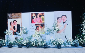 Gia đình Văn Hậu dựng rạp "siêu khủng" ở SVĐ tổ chức cưới tại Thái Bình