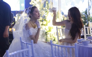 Đám cưới Đoàn Văn Hậu gặp sự cố, Hòa Minzy làm điều dễ thương