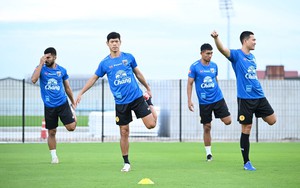 ĐT Thái Lan tiến hành nghi thức cầu may mắn trước vòng loại World Cup 2026