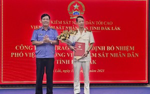 Viện trưởng VKSNDTC Lê Minh Trí bổ nhiệm Phó Viện trưởng Viện Kiểm sát nhân dân tỉnh Đắk Lắk 