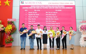 Agribank Long An: 2 khách hàng trúng giải đặc biệt chương trình tiết kiệm dự thưởng 