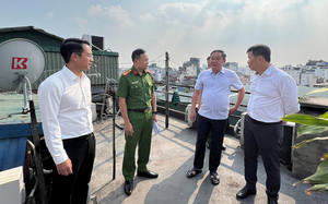 Phó Chủ tịch Thường trực UBND TP Hà Nội kiểm tra chung cư mini tại Hoàn Kiếm