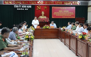 Chủ tịch Bình Định: 'Kiên quyết xử lý cán bộ có biểu hiện thoái hóa, biến chất'