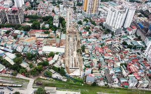 Hình ảnh hầm chui trị giá 778 tỷ đồng ở Hà Nội sau hơn 1 năm thi công