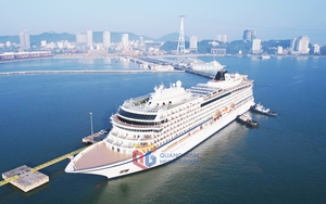 Quảng Ninh đón tàu khách Trung Quốc đầu tiên trong năm 2023