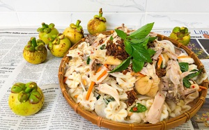Bình Dương: Lạ miệng với thức quả này trộn lẫn với thịt gà lọt Top Ẩm thực tiêu biểu Việt Nam  