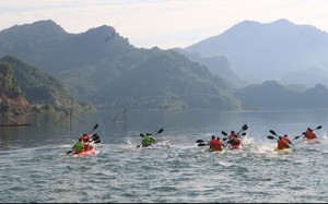 Hòa Bình: Đà Bắc sắp tổ chức đua thuyền Kayak