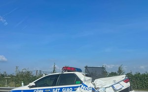 Vụ ô tô CSGT bị tông trên cao tốc Trung Lương - Mỹ Thuận: Tài xế xe cứu thương buồn ngủ