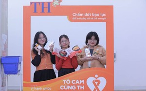 Khách hàng cùng TH true MILK chung tay bảo vệ phụ nữ và trẻ em qua chiến dịch Tô cam 2023- Ảnh 9.