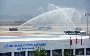 Điện Biên: Lần đầu tiên sân bay Điện Biên đón máy bay cỡ lớn Airbus A321