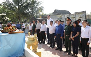 Trưởng ban Tuyên giáo Trung ương dự Lễ khởi công xây dựng 3 nhà tình nghĩa tại Tây Ninh