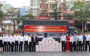 Hội Nông dân tỉnh Nam Định hỗ trợ tiêu thụ cam vàng cho nông dân Hà Giang