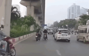 Clip NÓNG 24h: Nam thanh niên đi xe phân khối lớn gây tai nạn rồi bỏ chạy tại Hà Nội