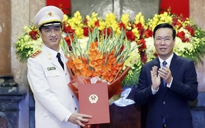 Thứ trưởng Bộ Công an Nguyễn Duy Ngọc được Chủ tịch nước thăng cấp hàm Thượng tướng