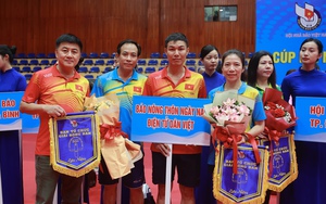 Khai mạc giải bóng bàn Cúp Hội Nhà báo Việt Nam lần thứ XVI năm 2023: Đội NTNN/Dân Việt tranh tài ở 7 nội dung