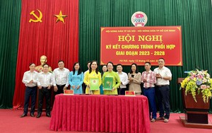 Hội Nông dân TP Hà Nội ký kết hợp tác với Hội Nông dân TP Hồ Chí Minh