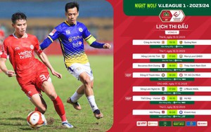Lịch phát sóng trực tiếp vòng 6 V.League 2023/2024: &quot;Derby thủ đô&quot; Viettel vs Hà Nội FC