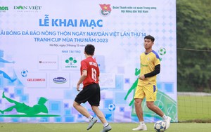Giải bóng đá Báo NTNN/Dân Việt lần thứ 14 - Tranh cúp Mùa Thu năm 2023: Xác định 2 cặp bán kết