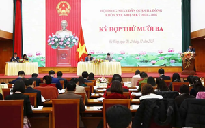 Bà Trần Thị Lương An được bầu giữ chức Phó Chủ tịch UBND quận Hà Đông