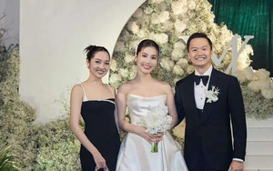 Trấn Thành và dàn sao Việt mặc đồ đen sang trọng đến đám cưới Diễm My 9x