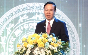 Chủ tịch nước Võ Văn Thưởng dự lễ kỷ niệm 10 năm thành lập VSIP Quảng Ngãi