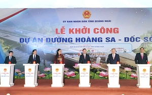 Chính thức khởi công dự án đường 3.500 tỷ, công bố quy hoạch tỉnh Quảng Ngãi đến năm 2050