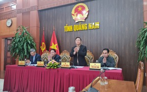 Lần đầu tiên Chủ tịch và các Phó Chủ tịch UBND Quảng Nam chủ trì họp báo cuối năm 2023