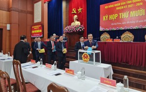 HĐND tỉnh Quảng Nam công bố kết quả lấy phiếu tín nhiệm 28 cán bộ lãnh đạo