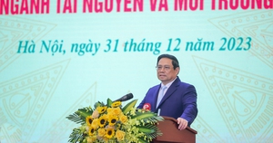 Thủ tướng Chính phủ Phạm Minh Chính dự tổng kết ngành tài nguyên- môi trường 2023 và lưu ý 6 vấn đề trọng tâm