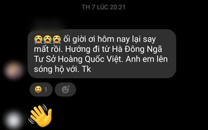 Người uống rượu, bia "cầu cứu" hội nhóm báo chốt thổi nồng độ cồn