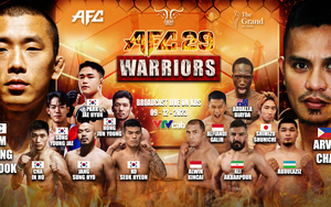 Sự kiện võ thuật MMA AFC 29 gây “sốt” với những cặp đấu siêu hấp dẫn