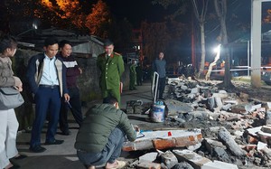 Hà Giang: Tường rào bất ngờ đổ sập trúng thợ thi công, 1 người tử vong, 3 người bị thương